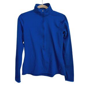 Boys Nike Pro Dr-Fit Pullover Partial Zip Mock Neck L